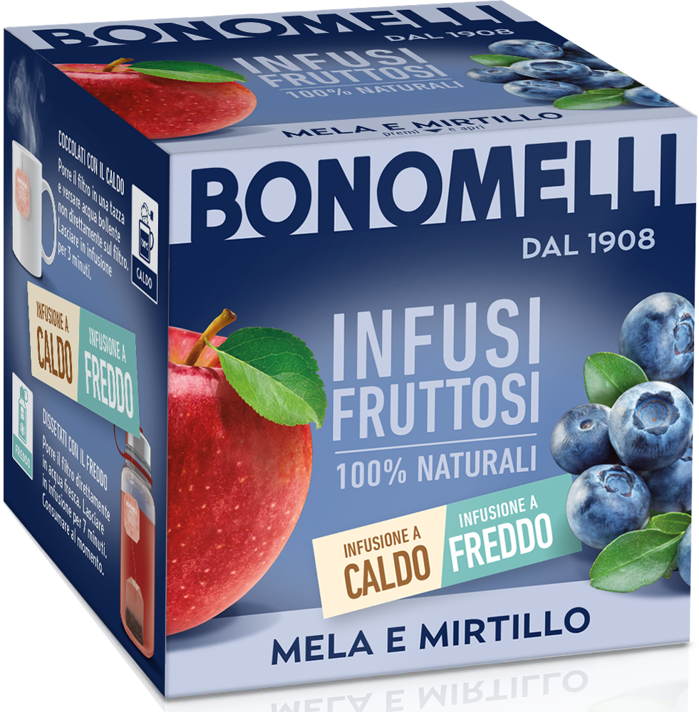 INFUSI FRUTTOSI Mela Mirtillo